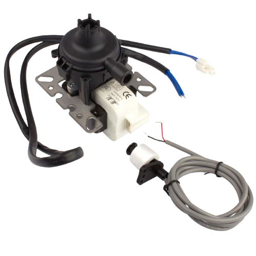 Afbeelding van pomp in de unit airconditioning water toevoer airco.