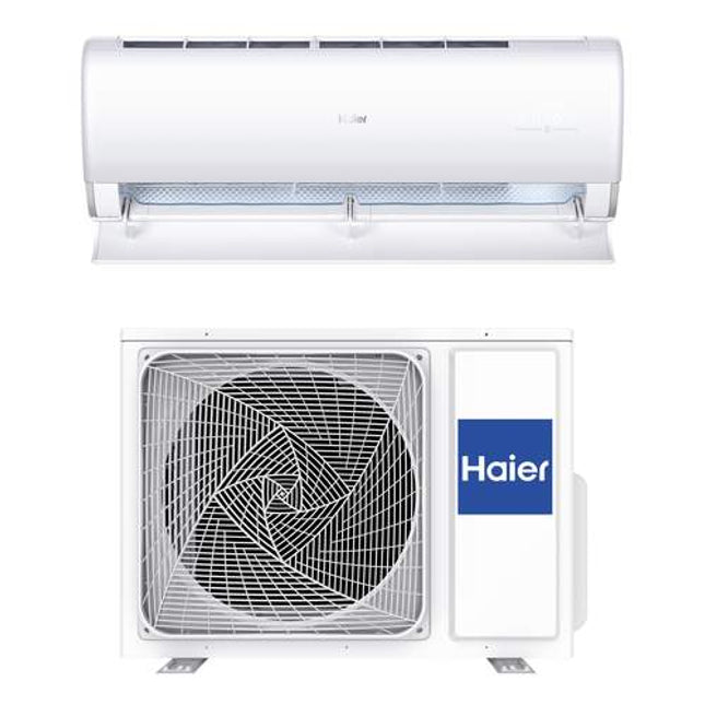 verkoelende en verwarmende airco kopen - Haier Jade Wandmodel - single-split set - 5 kW