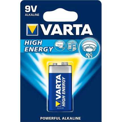 Varta Max 9V batterij LR61 alkaline