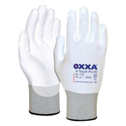 Oxxa X-Touch-PU-B wit maat 9 3 paar