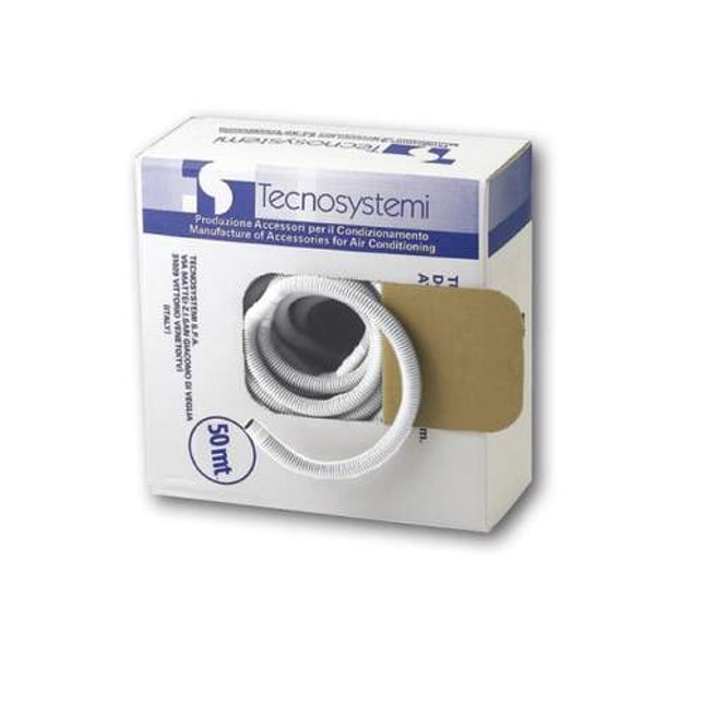 Tecnosystemi flex. afvoerslang 16/18mm, rol 50m coated